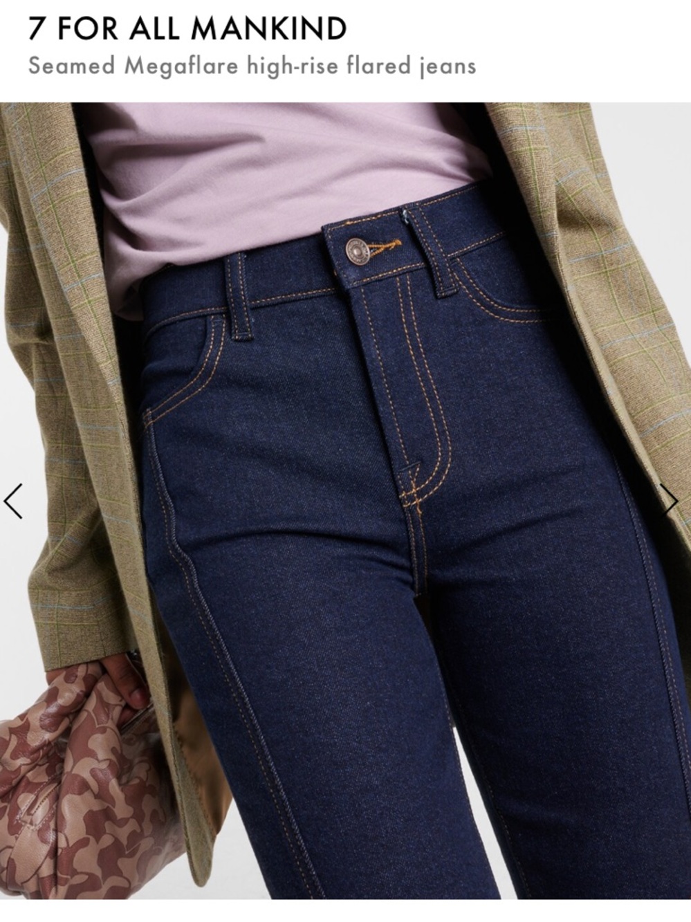 7 For All Mankind Flares Jeans - Picture 3 of 9